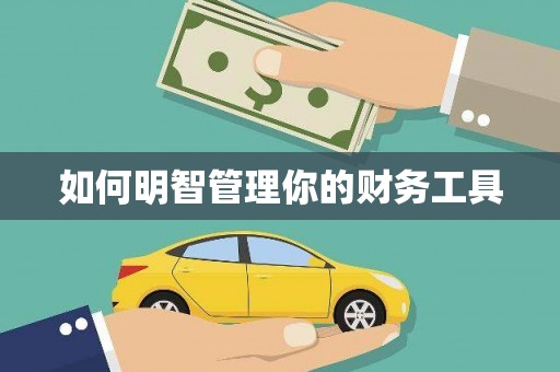 达坂城如何明智管理你的财务工具