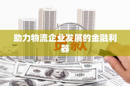 达坂城助力物流企业发展的金融利器