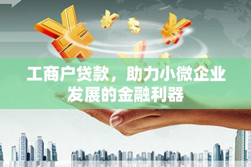 达坂城工商户贷款，助力小微企业发展的金融利器