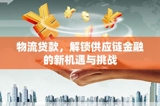 达坂城物流贷款，解锁供应链金融的新机遇与挑战